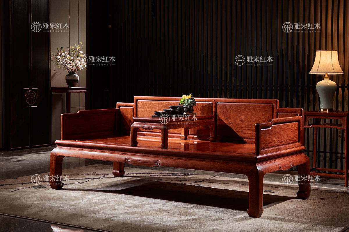 雅宋紅木:羅漢床 雅宋紅木:羅漢床