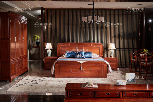 ▲雅宋緬甸花梨家具 ▲雅宋緬甸花梨家具