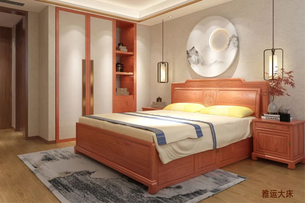 雅宋紅木：1.8米雅運大床